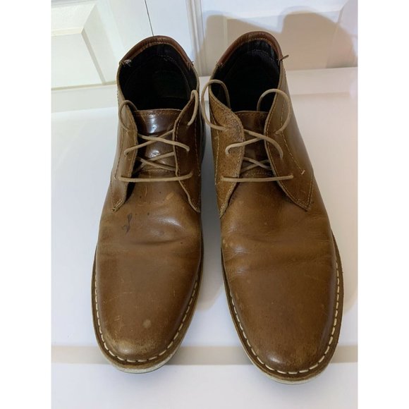 Steve‎ Madden Jabbar Men’s Sz 10.5 Boots Brown - Picture 2 of 10